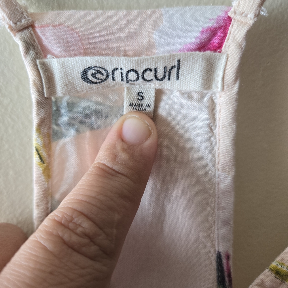 Rip Curl Tropical Floral Maxi Dress Size S - Picture 2 of 4